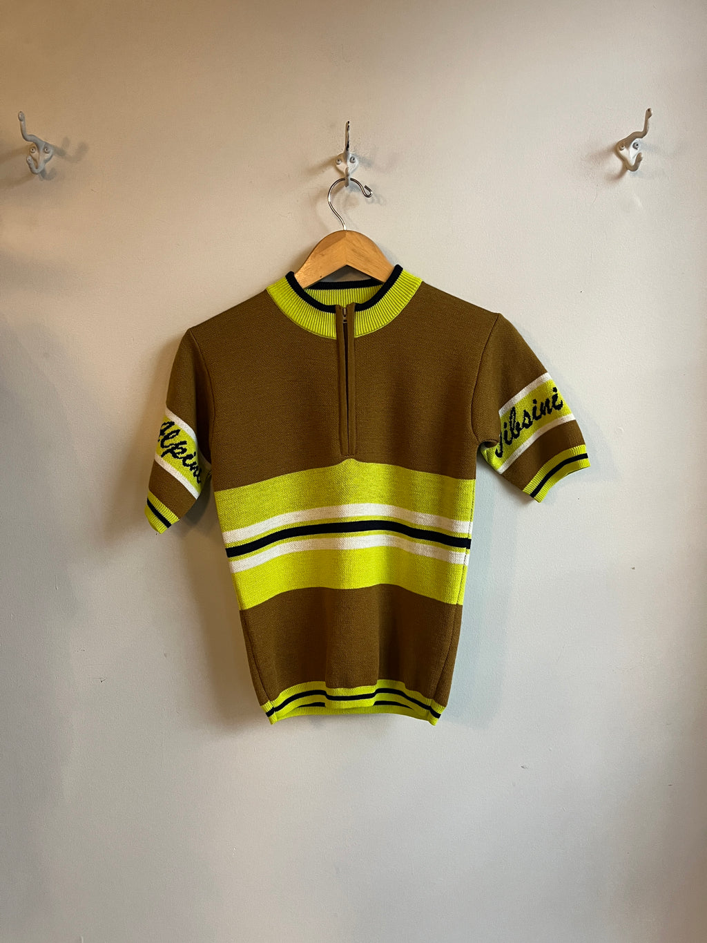 Henrik Vibskov - Race Jersey Short Sleeve - Camel Alpini