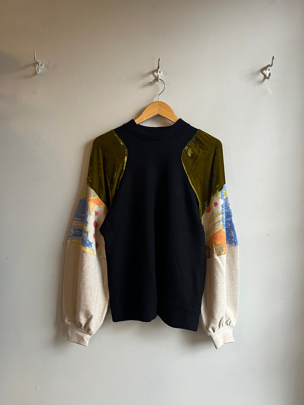 Anntian Mix Sweater - Print 1A