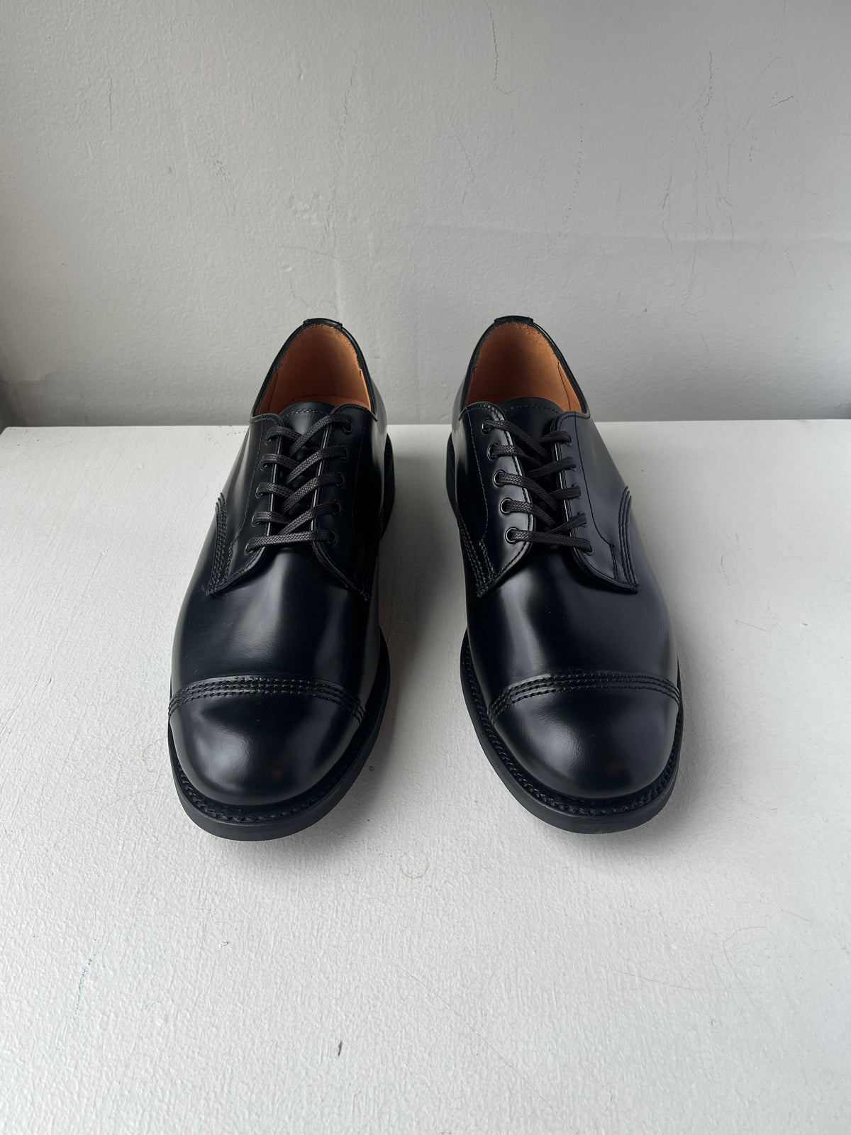 Military Derby Shoe - Black