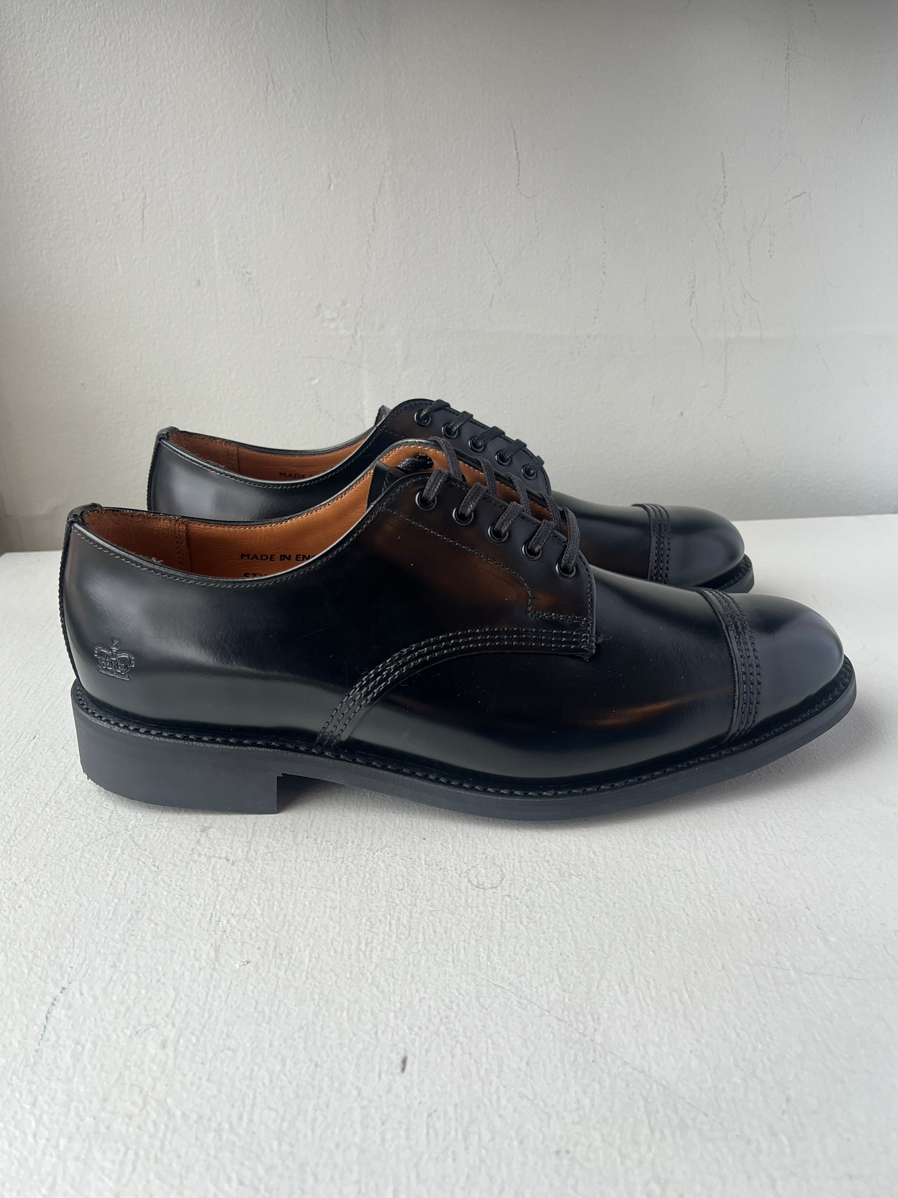 Military Derby Shoe - Black – Eugene Choo