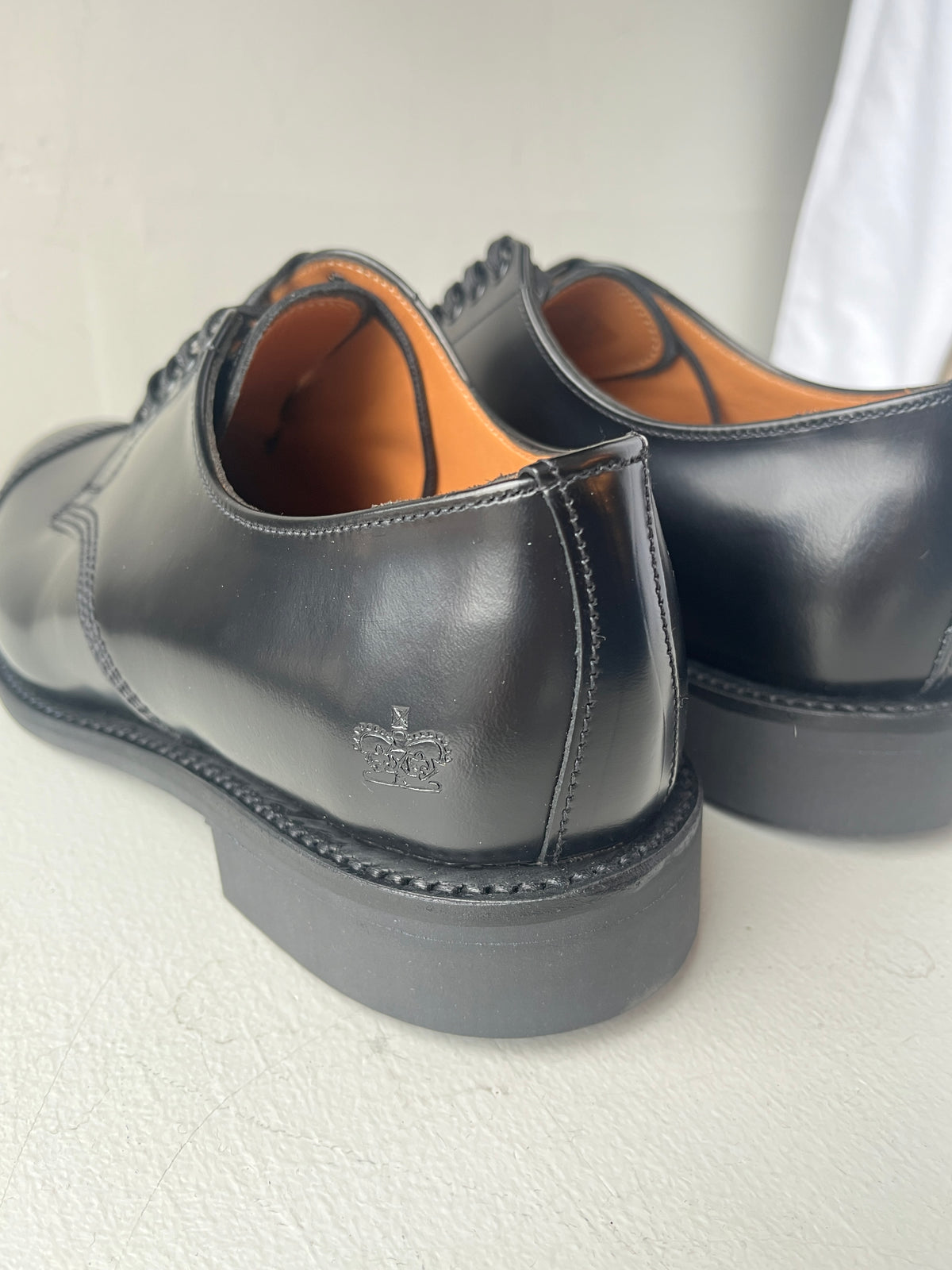 Military Derby Shoe - Black