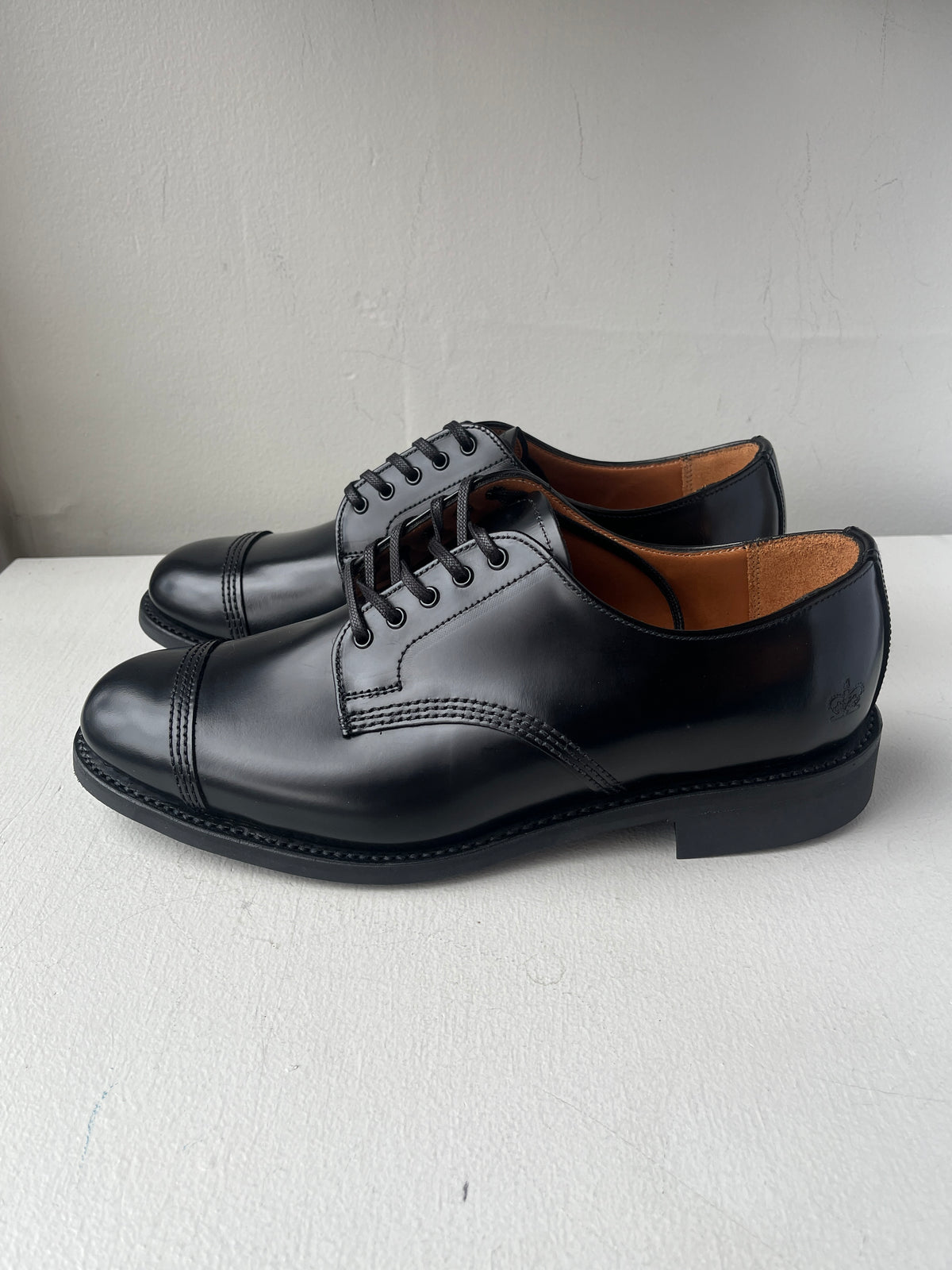 Military Derby Shoe - Black