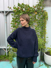 Load image into Gallery viewer, YMC - Diddy Roll Neck Sweater - Navy - front
