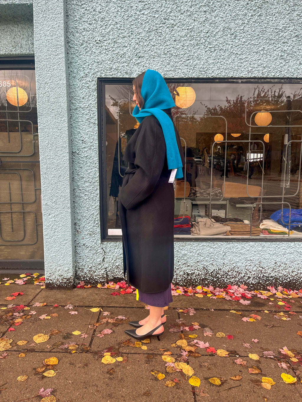 Seour - Stanislas Coat - Black - side