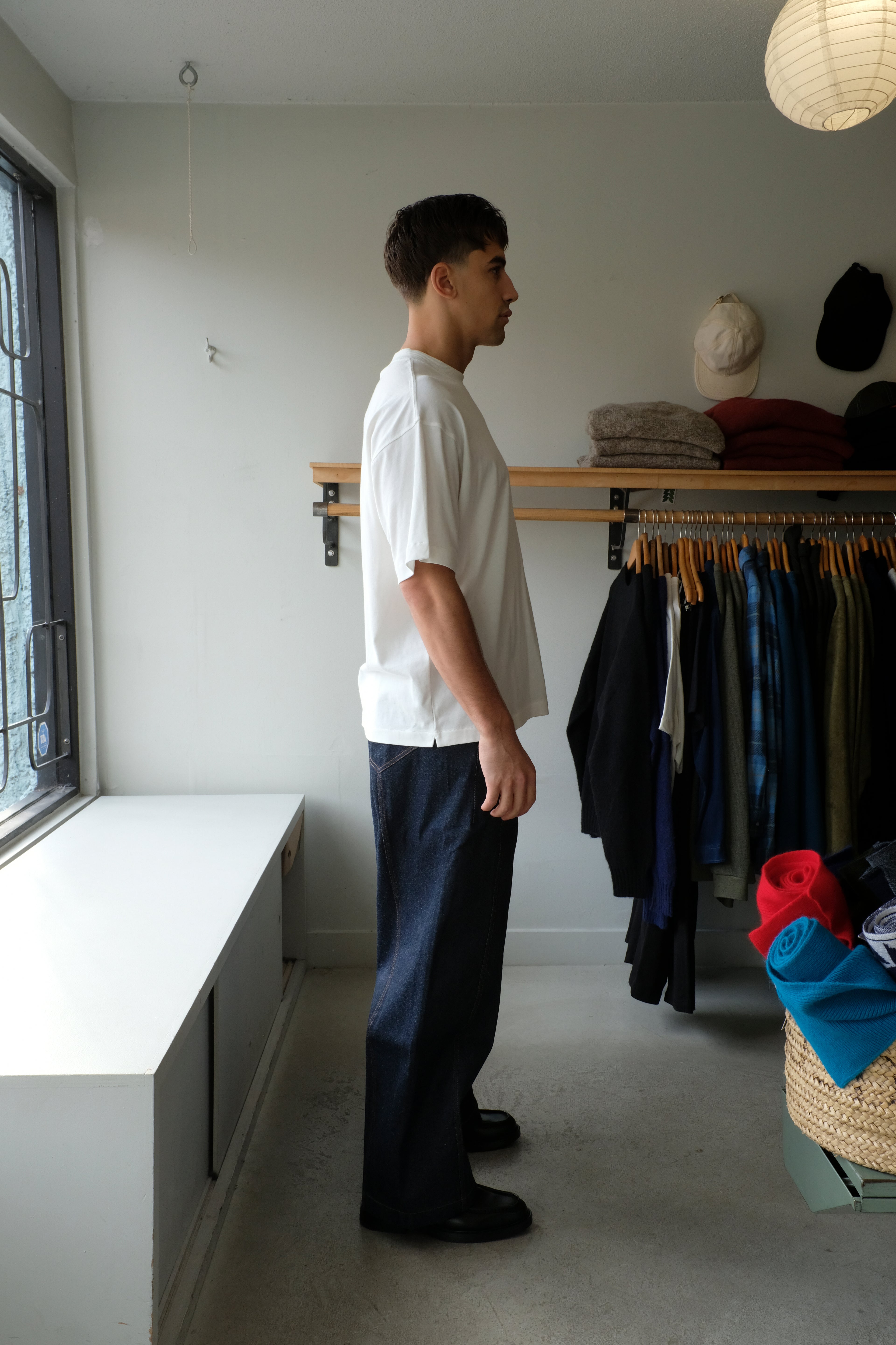 Displaced Seam Jean - Indigo