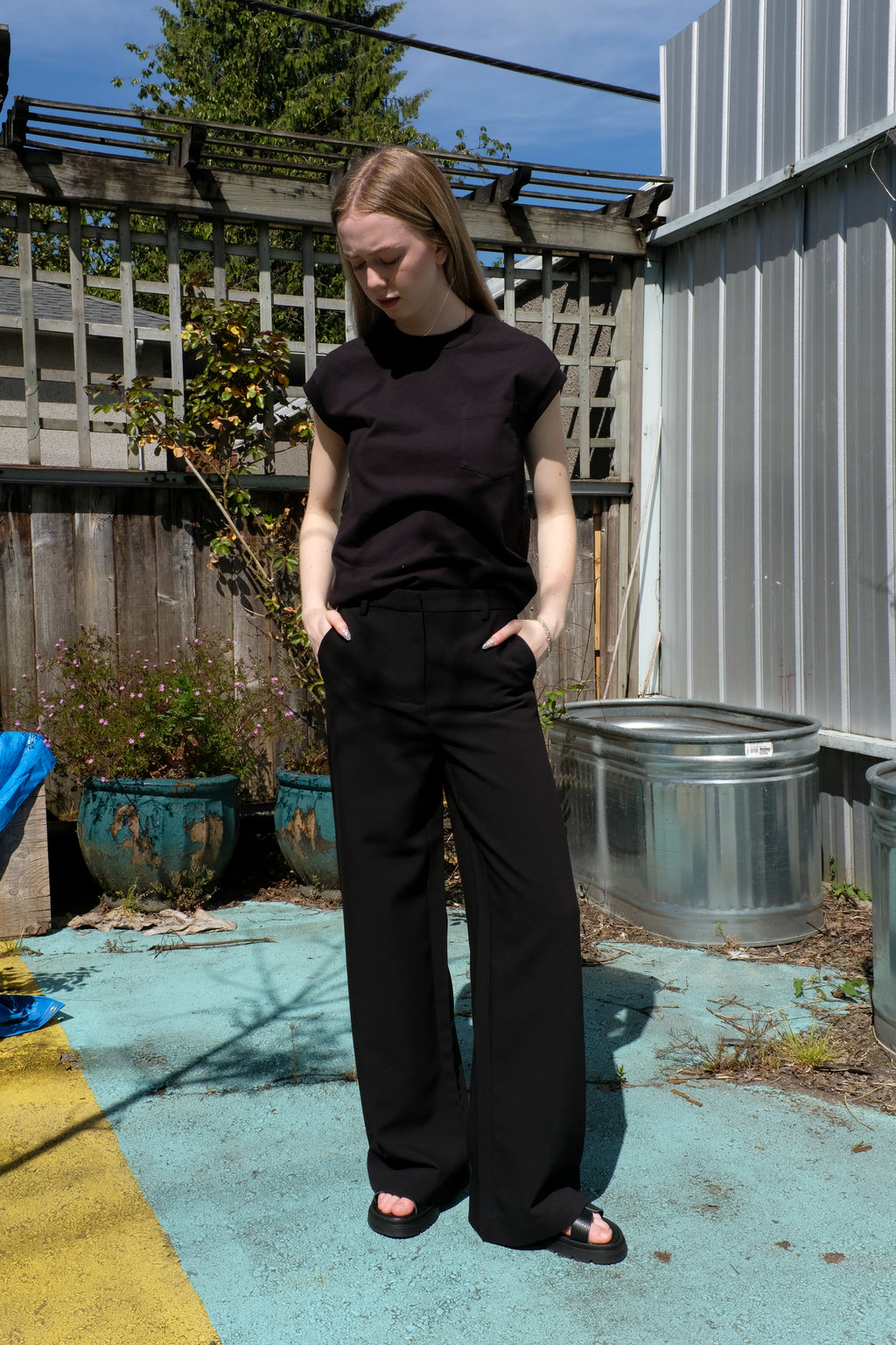 Minimum - Libra Pant - Black - front