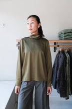 Paulina Blouse - Sphagnum