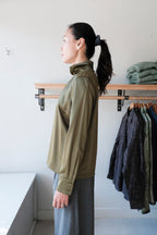 Paulina Blouse - Sphagnum