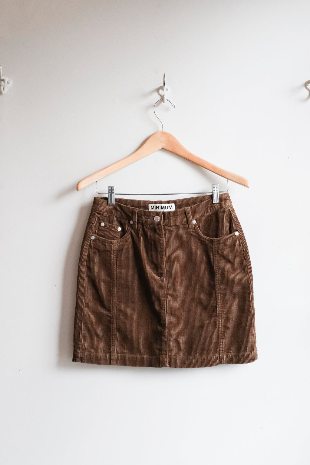 Sally Short Skirt - Shitake