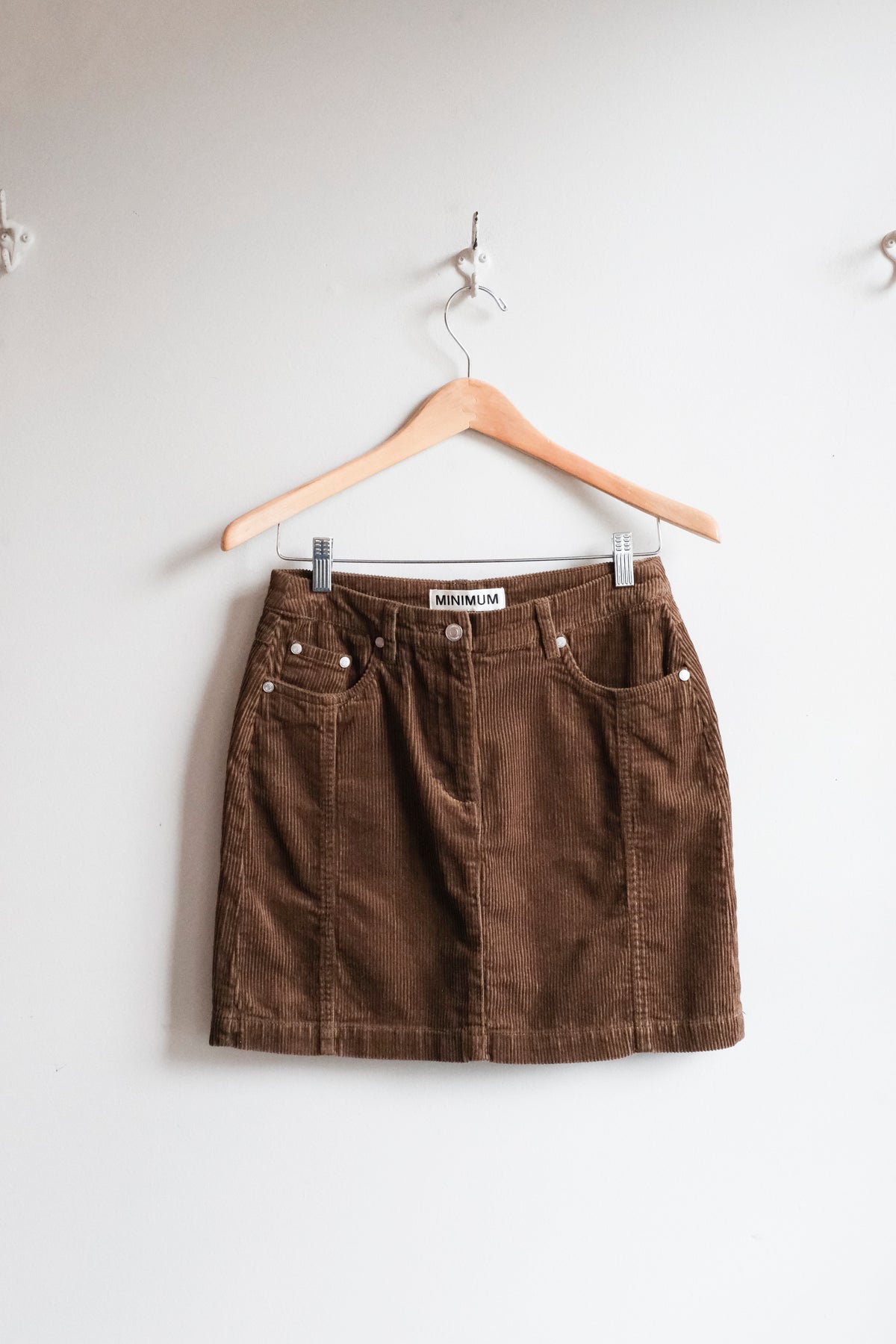 Sally Short Skirt - Shitake