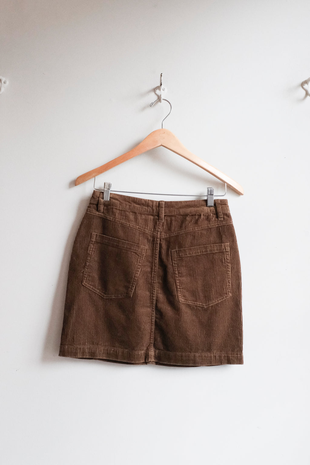Sally Short Skirt - Shitake