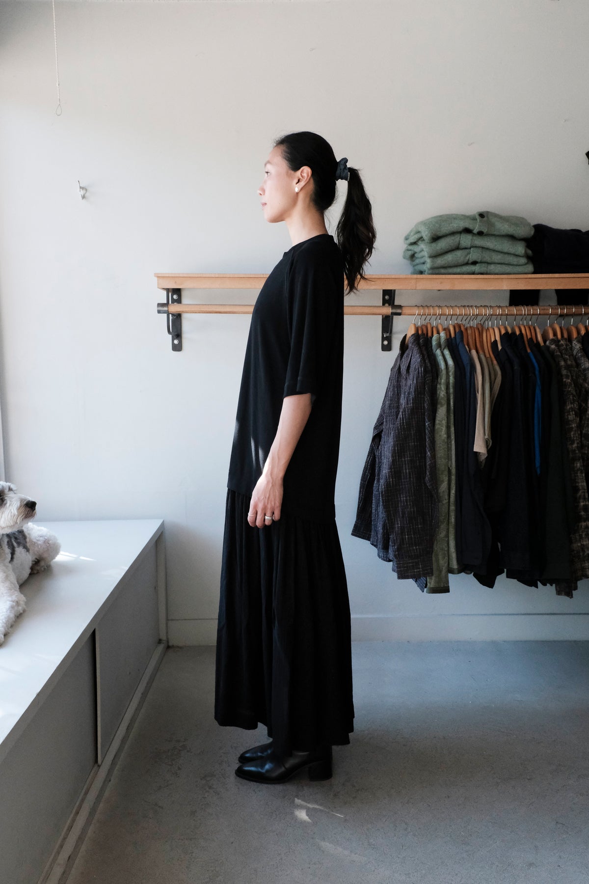 Wiley Long Dress - Black