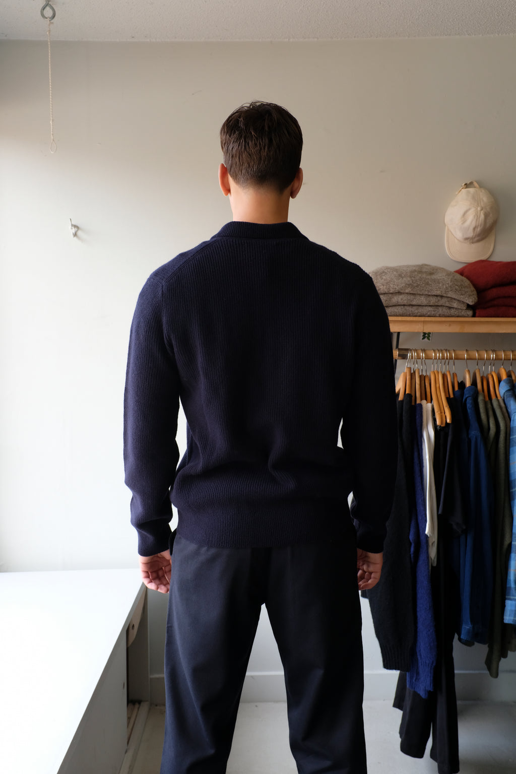 Samsoe Samsoe - Saisaks Half Zip Polo - Salute - back