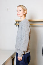 Samsoe Samsoe - Sanataniel Sweater - Grey Melange - side