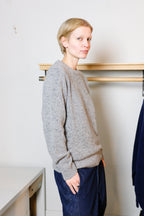 Samsoe Samsoe - Sanataniel Sweater - Grey Melange - side