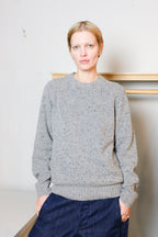Samsoe Samsoe - Sanataniel Sweater - Grey Melange - front