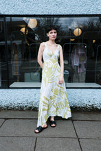 Load image into Gallery viewer, Allison Wonderland - Alora Dress - Frond Leaf - front
