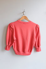 Load image into Gallery viewer, Allison Wonderland - Bridge Sweatshirt - Coral - flatback
