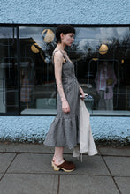 Load image into Gallery viewer, Allison Wonderland - Calista Dress - Black Gingham - side
