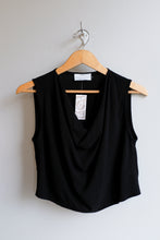 Load image into Gallery viewer, Allison Wonderland - Carr Blouse - Black - flat front
