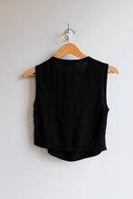 Load image into Gallery viewer, Allison Wonderland - Carr Blouse - Black - flat back
