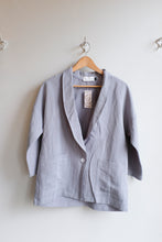 Load image into Gallery viewer, Allison Wonderland - concrete blazer - Shark - flat front 
