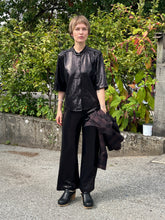 Load image into Gallery viewer, Allison Wonderland - Dahlia Blouse - Black Sequin - front
