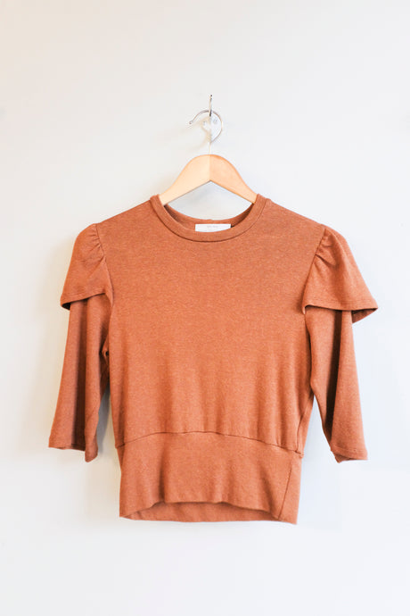 Allison Wonderland - Eyre Sweater - Caramel - Flat front