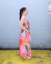 Load image into Gallery viewer, Allison Wonderland - Lanai Dress - Pink Floral- side

