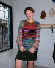 Load image into Gallery viewer, Anntian - Handknit Sweater - Melange Yarn Colour Mix - front

