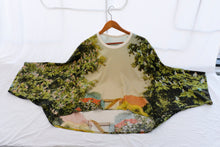 Load image into Gallery viewer, Anntian - Silk Sweatshirt Wide - Print F - flat print
