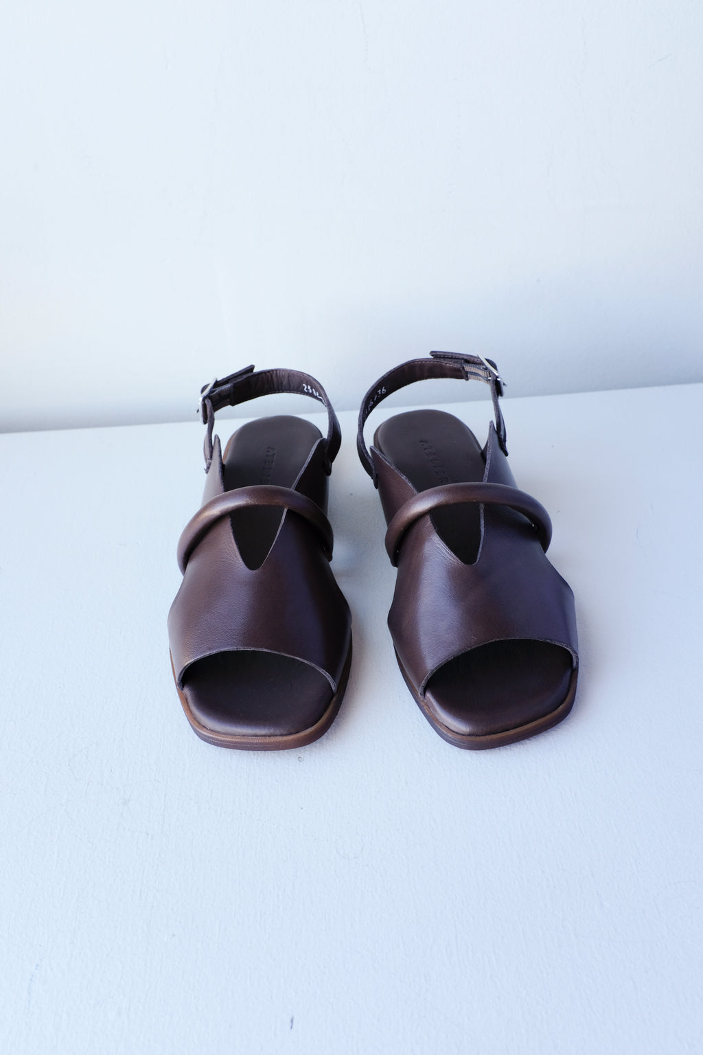 Atelier - Francesca Sandal - Chocolate - Front