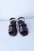 Atelier - Francesca Sandal - Chocolate - Front