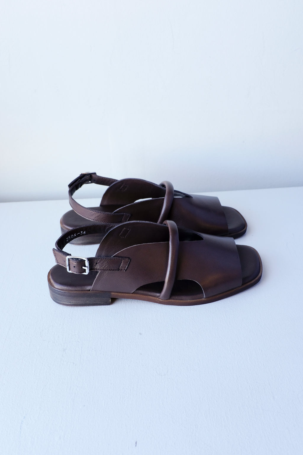 Atelier - Francesca Sandal - Chocolate - Side