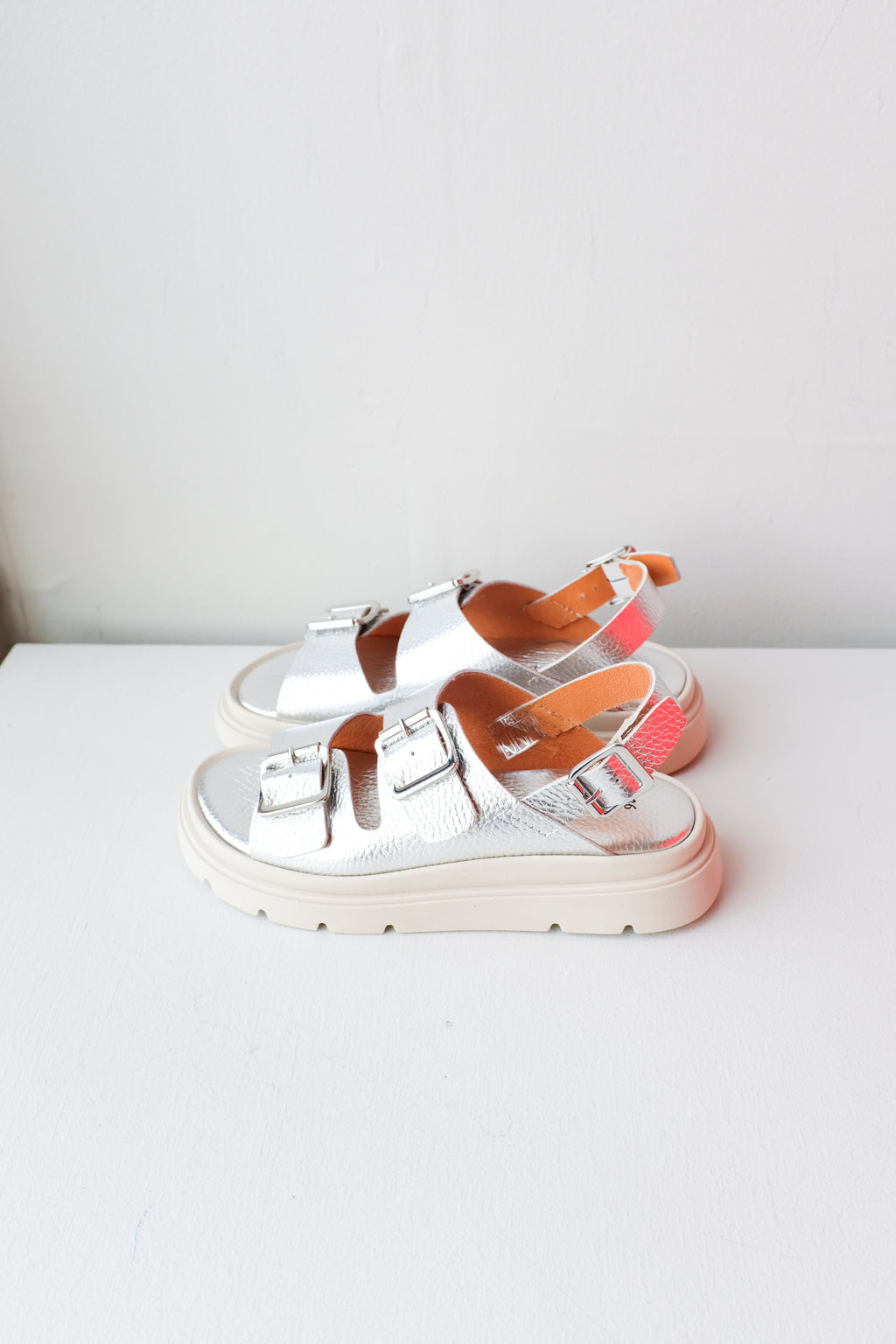 Ateliers - Candace Sandal - Platino Silver -side