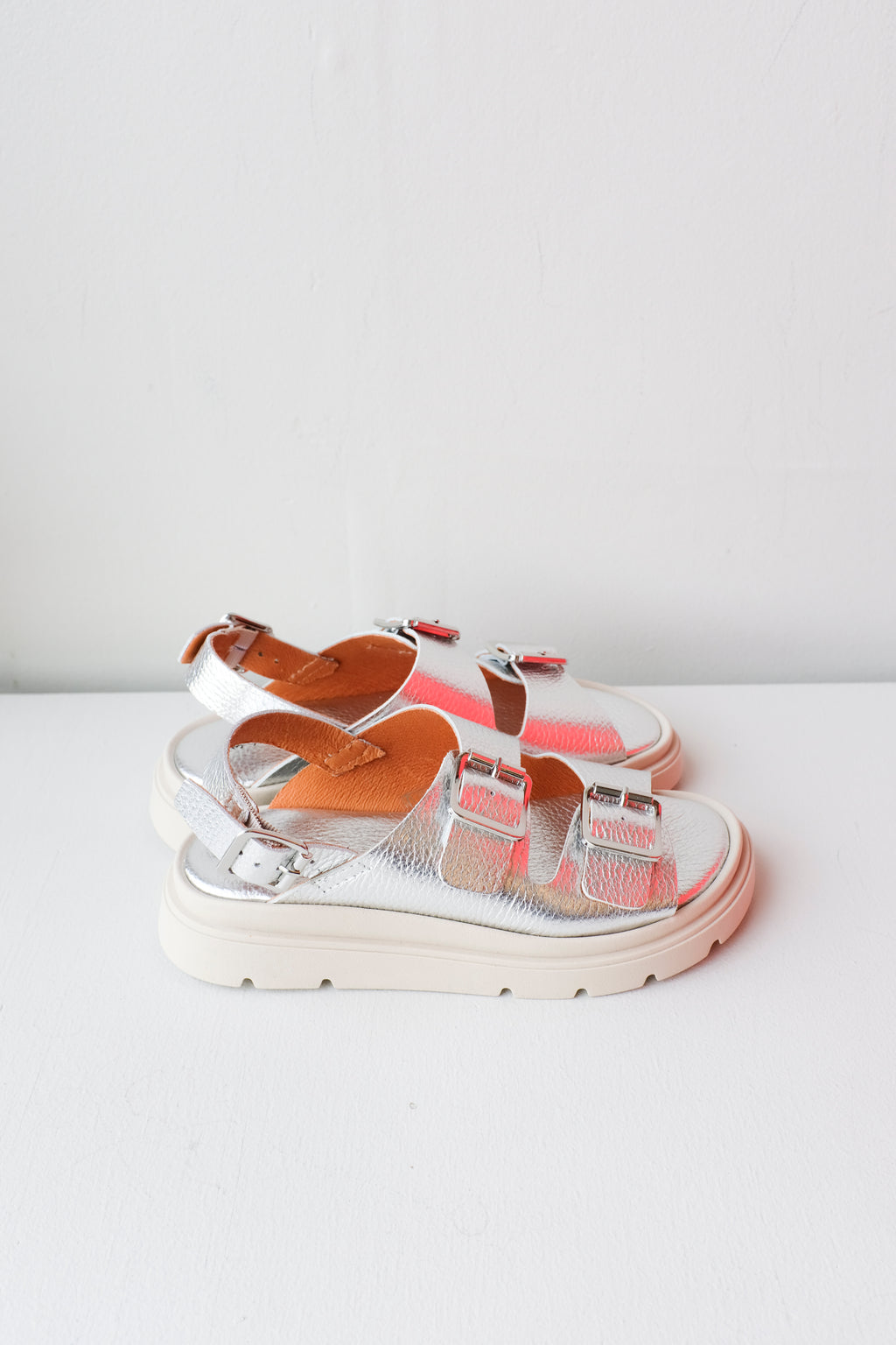 Ateliers - Candace Sandal - Platino Silver -side