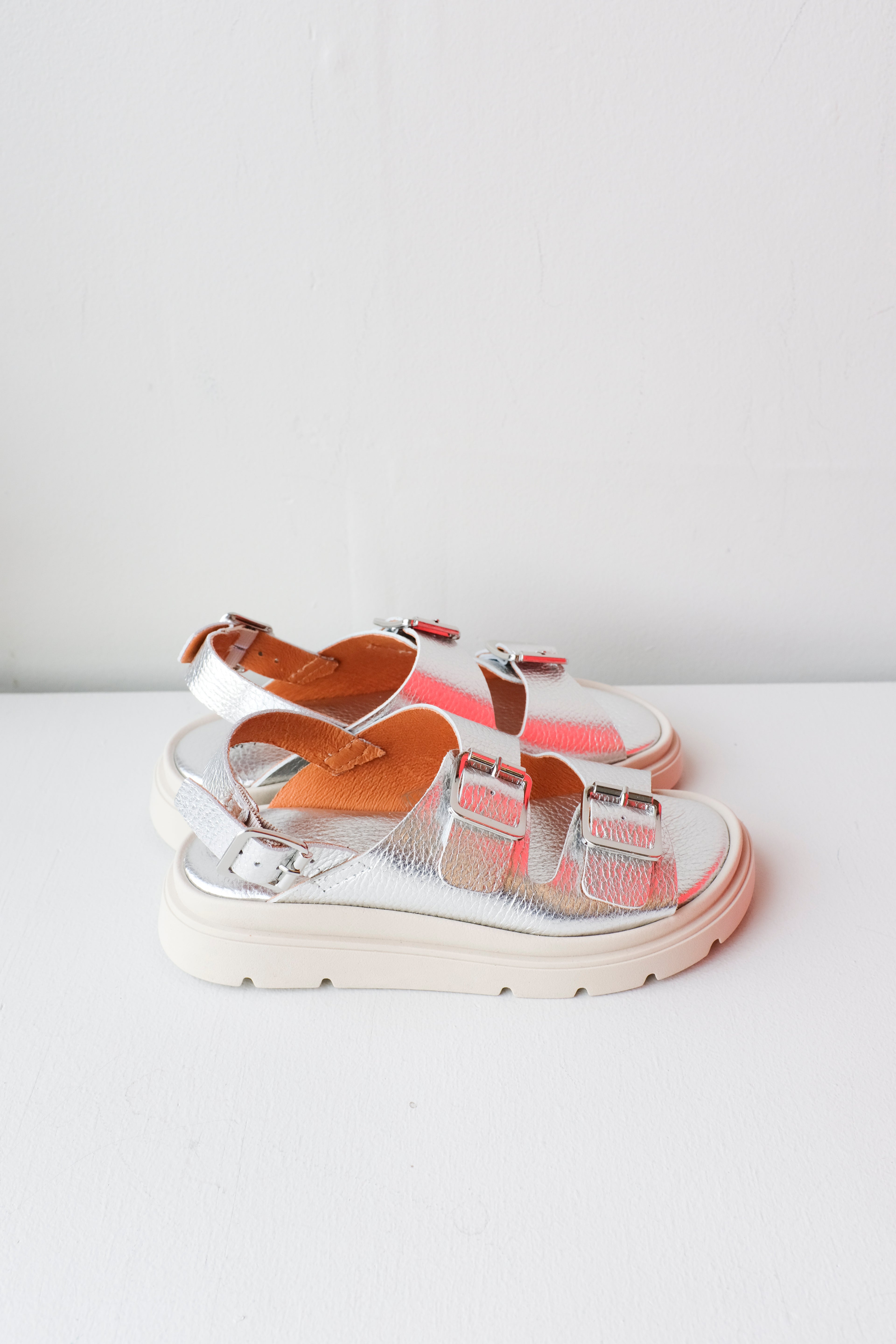 Ateliers - Candace Sandal - Platino Silver -side