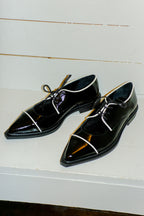 Ateliers Carolina Pointy Shoe - Black/Naplack