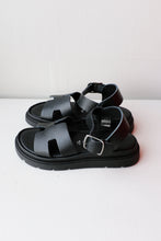 Load image into Gallery viewer, Ateliers - Clara Sandal - Black -side
