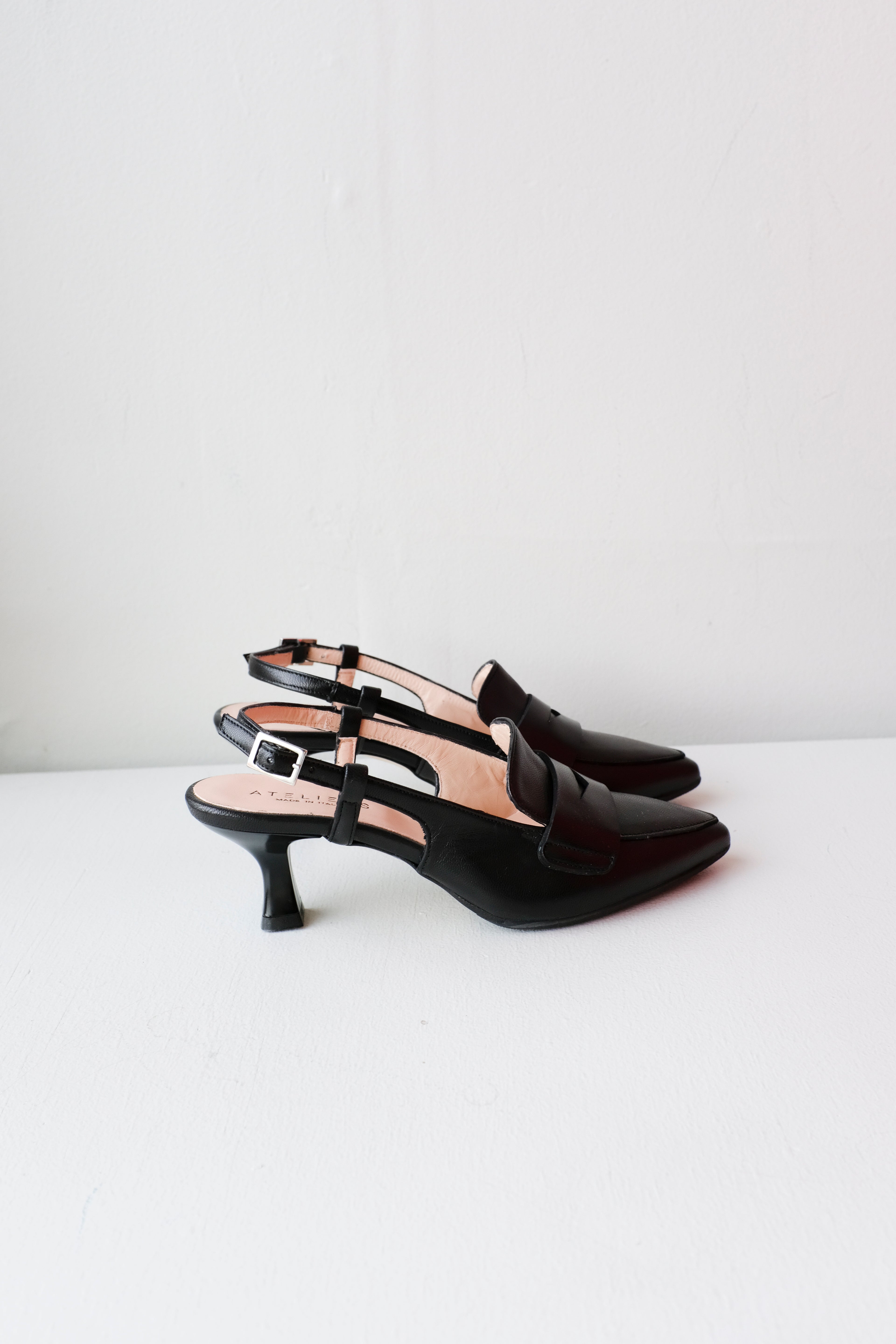 Ateliers - Didri Heeled Sandal - Black -side