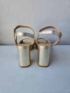 Ateliers - Erica Heeled Sandal - Gold