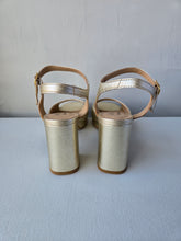 Load image into Gallery viewer, Ateliers - Erica Heeled Sandal - Gold
