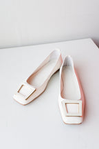 Ateliers - Sonata Ballerina Flat - Off-White - front
