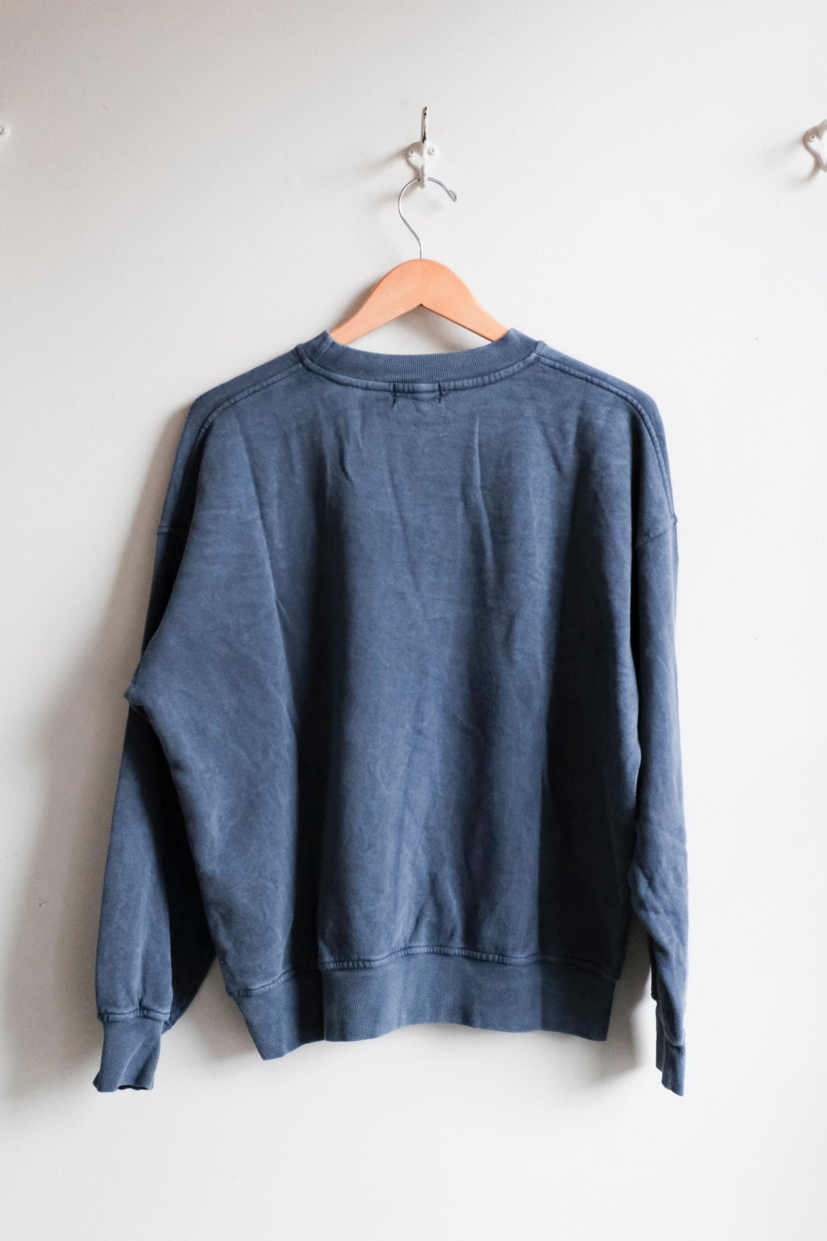 Bobo Embroidery Sweatshirt - Navy Blue