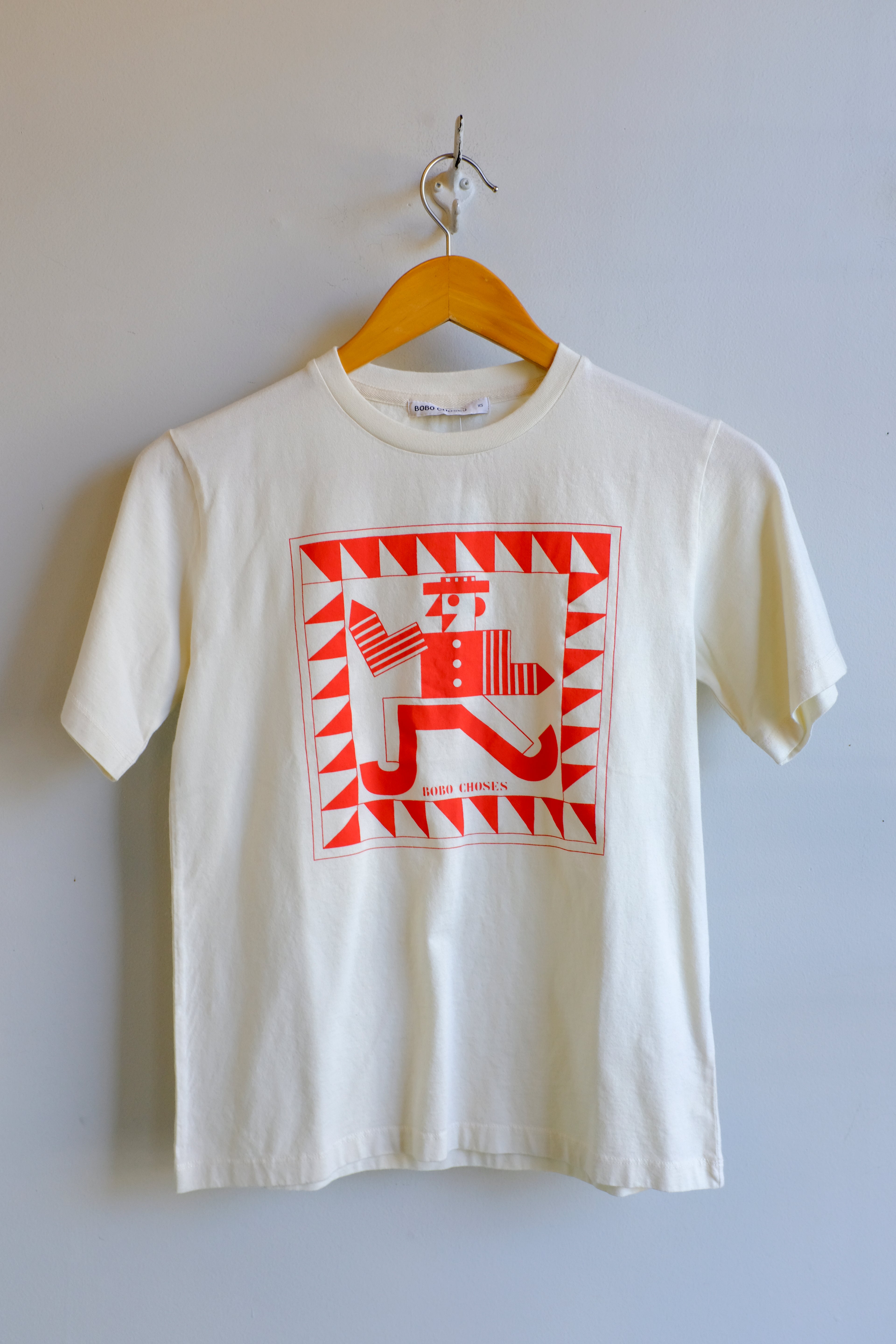 bobo choses - Mr Pencil T-Shirt - Off-White - flat front