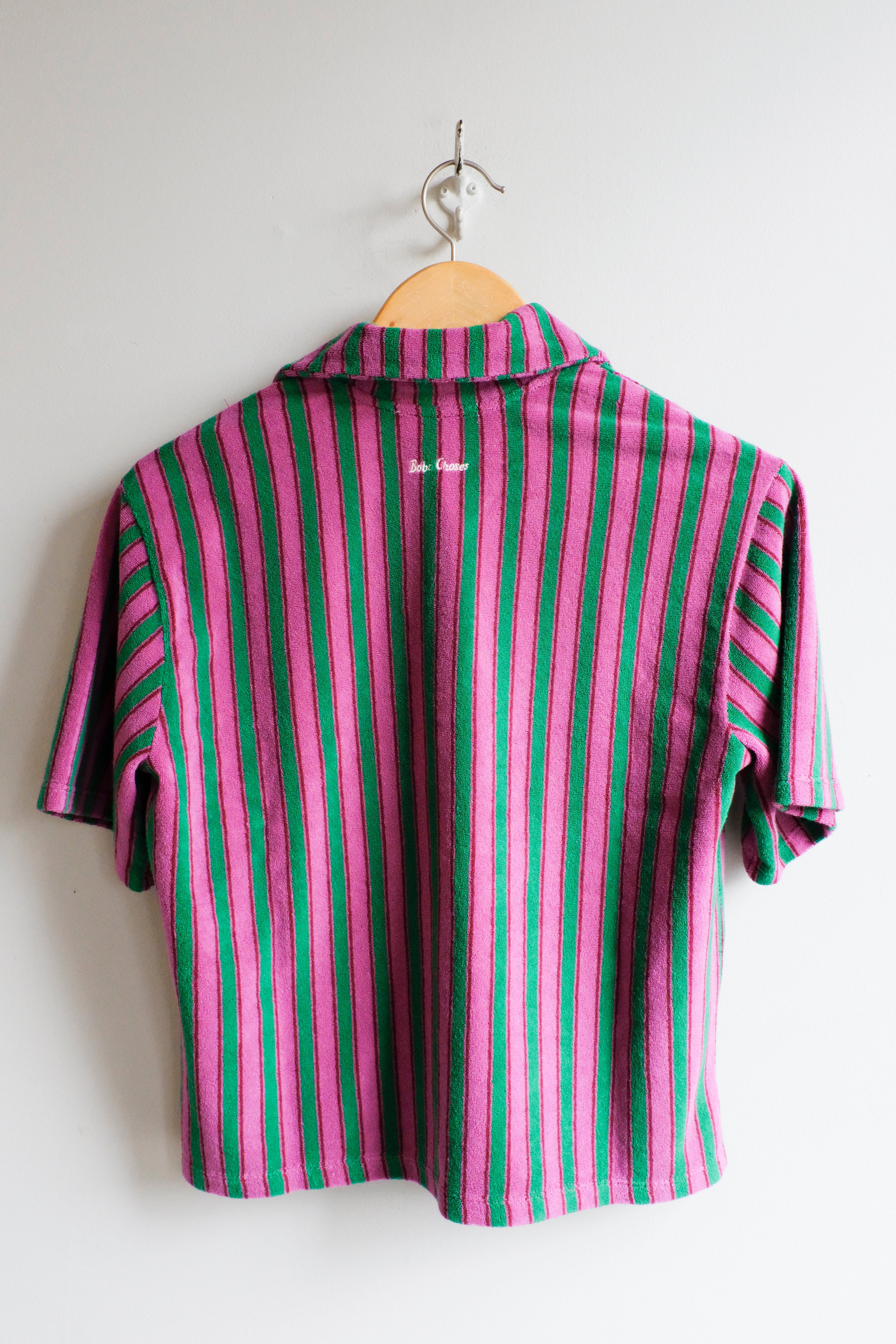 Bobo Choses - Terry Polo Shirt - Multicolour - flat back