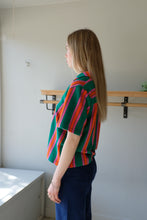 Load image into Gallery viewer, Thinking Mu - Striped Terry Shirt - Multicolour - side

