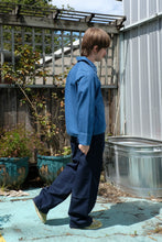 Load image into Gallery viewer, b-sides - Davis Anorak - Sky Blue Rinse - fside

