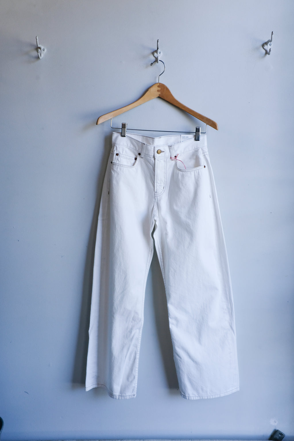 Floppy Jean - Chalk White