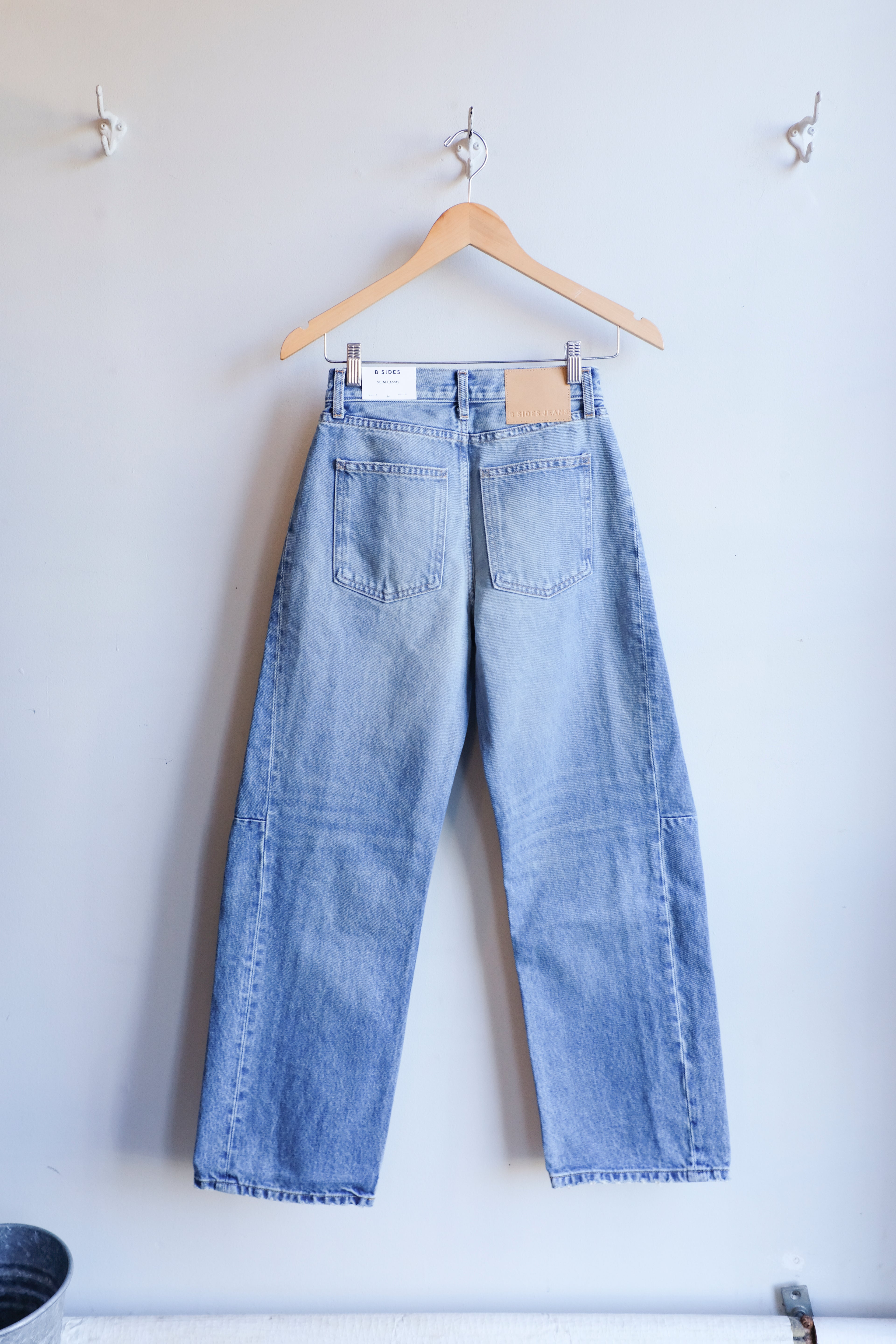 B-sides - Slim Lasso Jean - Shell Vintage Wash - Back